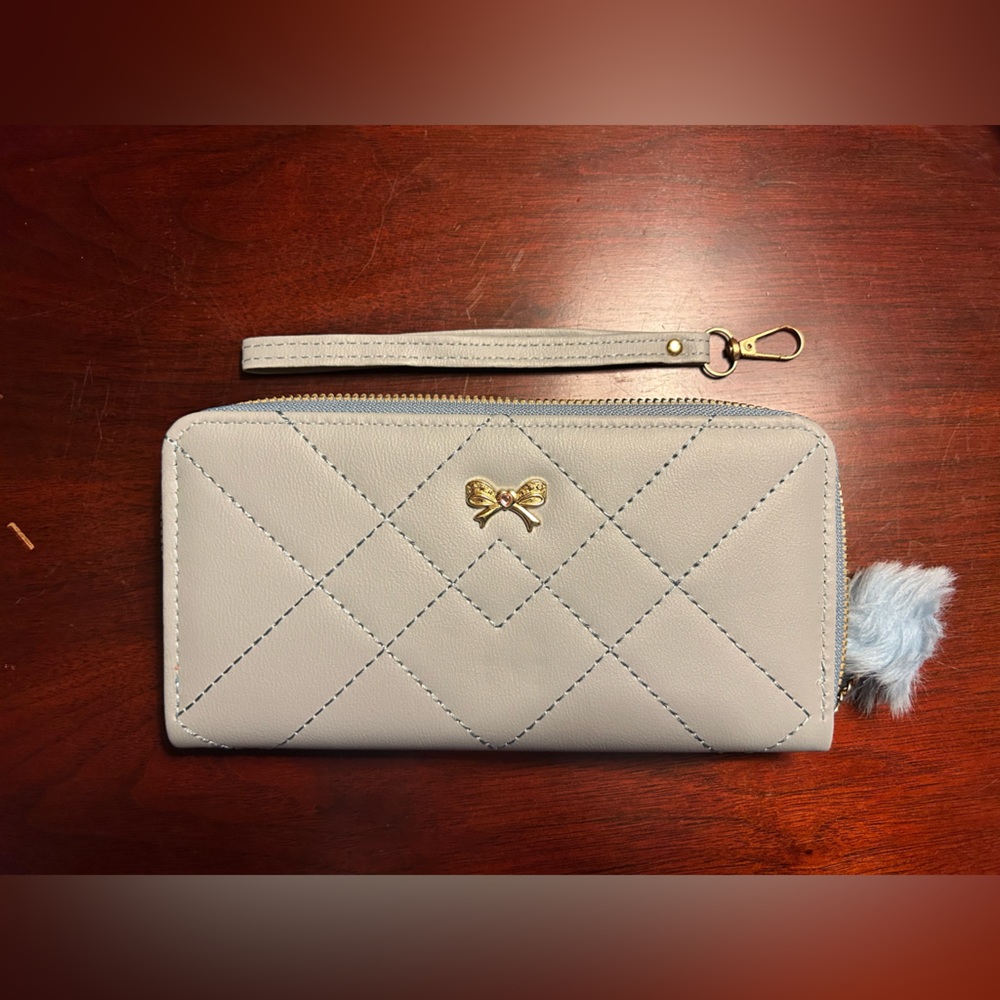 NEW✨ large wallet blue